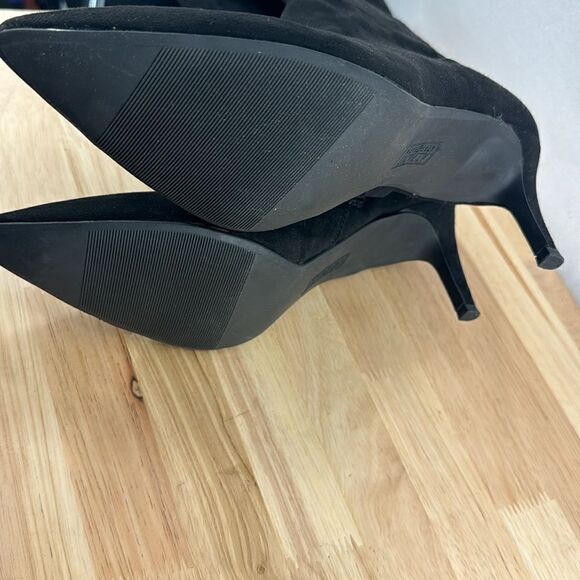 Alfani Linna Knee High Heeled Boots- Black MC- Size 9 M- NIB - Picture 6 of 8